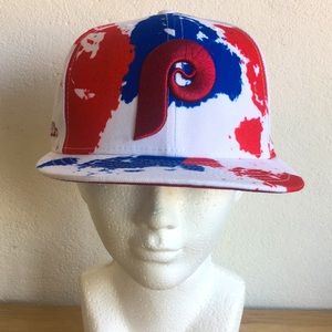 NWT New Era NEC Aramrk 9Fifty Cap Philadelphia Phillies MLB Snapback Rare Design